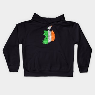 Map of Ireland Kids Hoodie